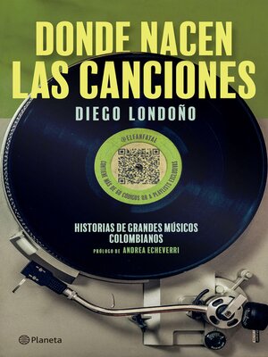 cover image of Donde nacen las canciones
